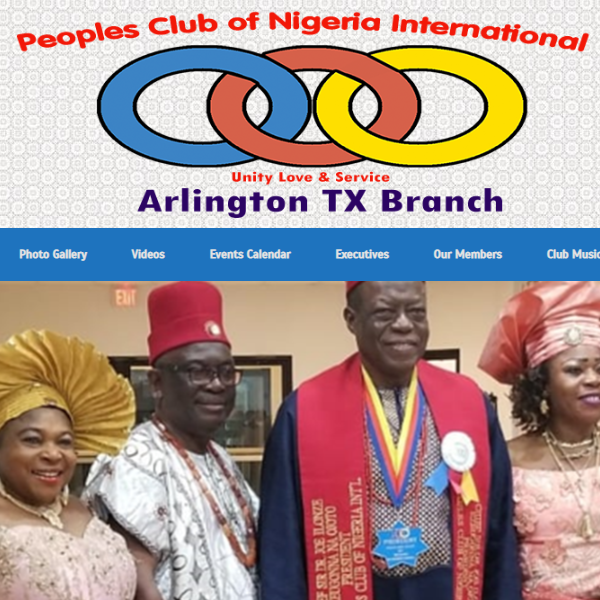 Nigerian Organization Near Me - Peoples Club of Nigeria International Arlington, Texas
