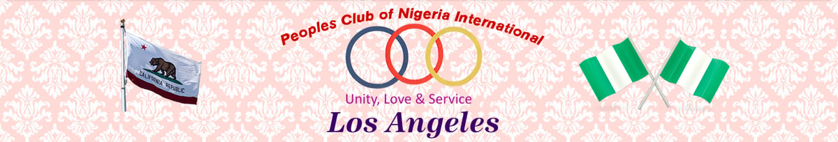 Peoples Club of Nigeria International Los Angeles Branch